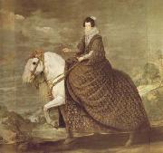 Diego Velazquez Portrait equestre de la reine Elisabeth (df02) France oil painting artist